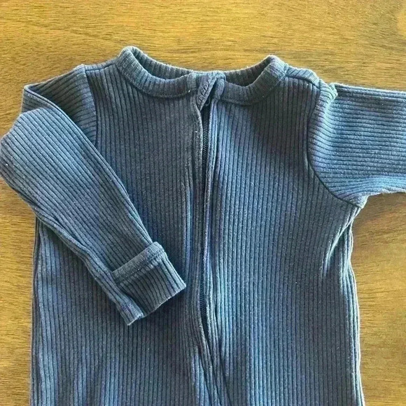 OLD NAVY. Lot of 3 Baby Boy Pajamas Long Sleeve 0-3 Months - Picture 6 of 16